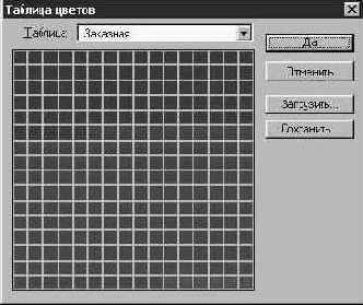 Индексированные цвета