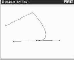 Создание контуров с помощью инструмента Перо (Pen)
