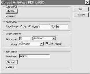 Multi-Page PDF to PSD ( PDF  PSD)